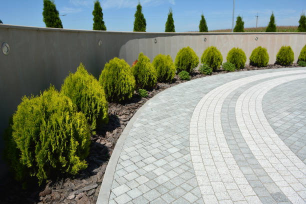 Residential Paver Driveway in Union City, MI